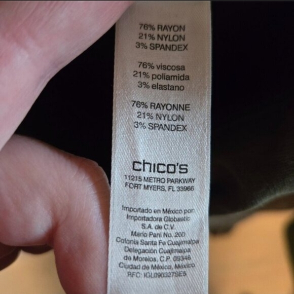 Chico's Pointe Knit Pull-On Pants - Picture 5 of 6